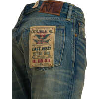 Blugi RRL BY RALPH LAUREN pentru Barbati - Blugi drepti RRL BY RALPH LAUREN Straight-leg jeans Blue Barbati (BM 19725288) - B-mall.ro