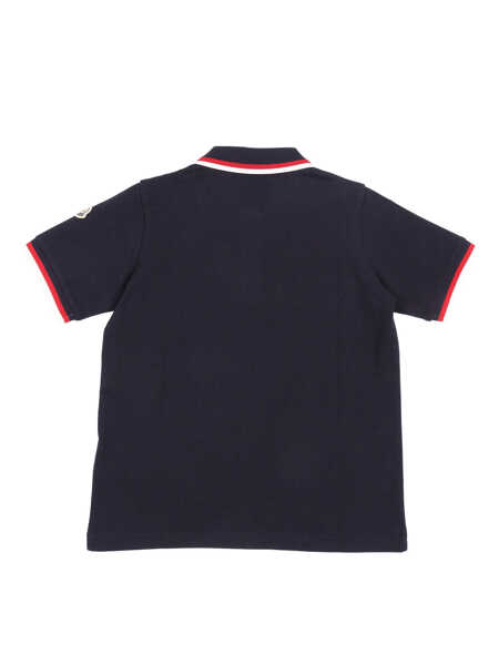 Tricouri Polo Moncler SS POLO Blue Baieti (BM 19725396) 2