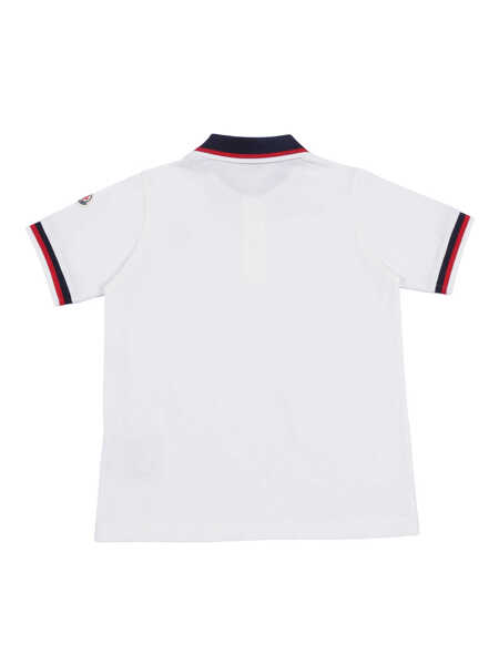 Tricouri Polo Moncler SS POLO White Baieti (BM 19725420) 2