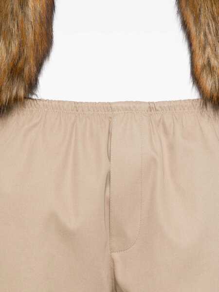 Pantaloni casual Alexander Wang Drawstring Pants WARM TAUPE Femei (BM 19725449) 5