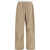 Alexander Wang MID-RISE LOGO ELASTIC PANT W/ ARTICULATE WARM TAUPE