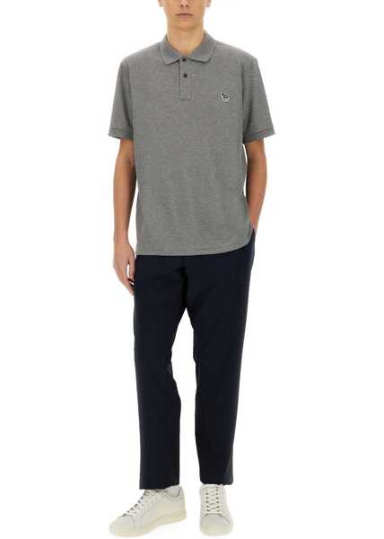 Tricouri Polo Paul Smith Zebra Polo. GREY Barbati (BM 19725473) 4