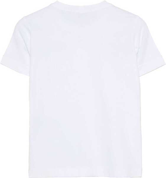 Tricouri Stone Island T-Shirt With Logo WHITE Baieti (BM 19725476) 3