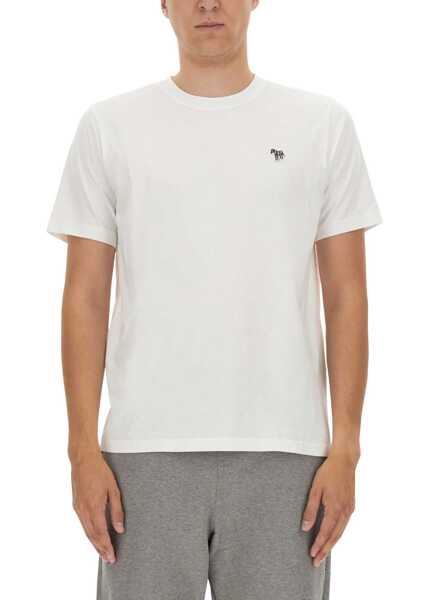 Tricouri Paul Smith Regular Fit T-Shirt WHITE Barbati (BM 19725491) 3