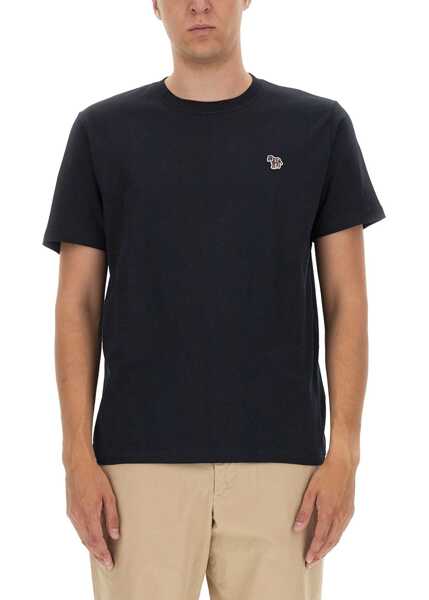 Tricouri Paul Smith Regular Fit T-Shirt BLUE Barbati (BM 19725497) 2