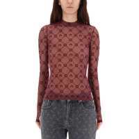 Bluze Mesh Top With Logo Femei