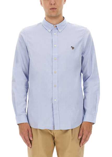 Camasi casual Paul Smith Tailored Fit Shirt BLUE Barbati (BM 19725506) 2
