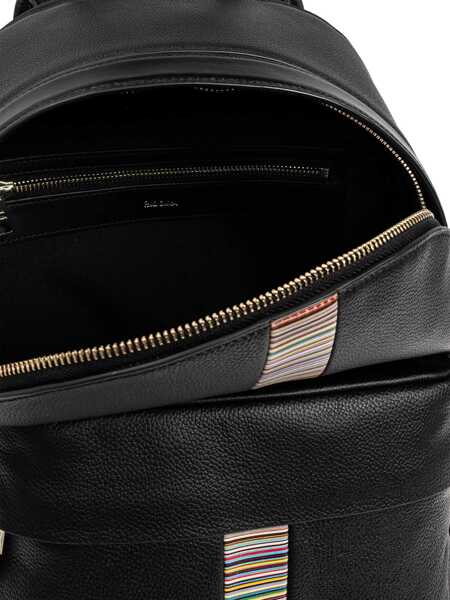 Rucsacuri Paul Smith Signature Stripe Backpack BLACK Barbati (BM 19725542) 5