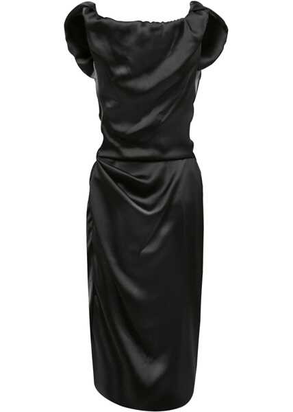 Rochii casual Vivienne Westwood Ginnie Amber Dress BLACK Femei (BM 19725548) 3