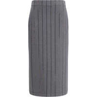 Fuste Embellished Midi Pencil Skirt Femei