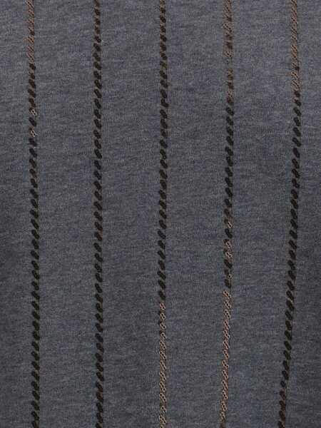 Bluze de trening Brunello Cucinelli Hoodie with paillettes GRIGIO SCURO Femei (BM 19725566) 3