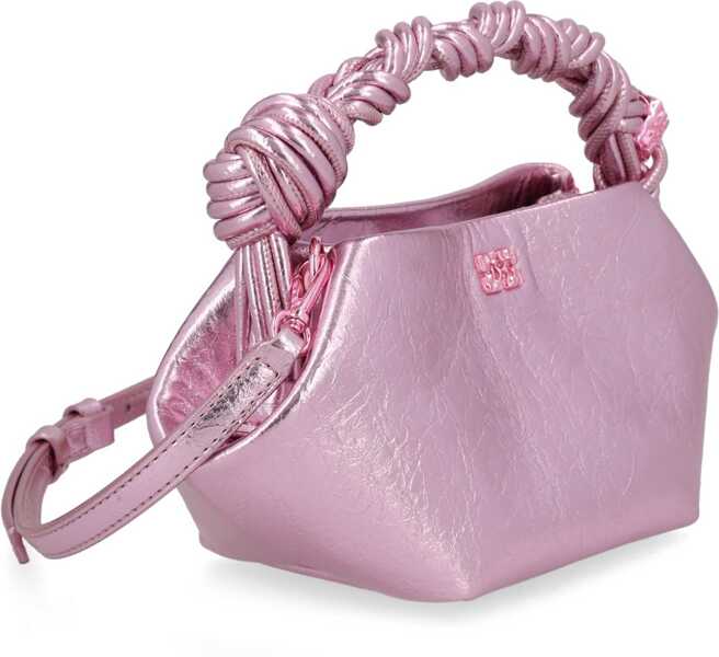 Genti de mana Ganni Mini Bou Bag PINK Femei (BM 19725578) 2