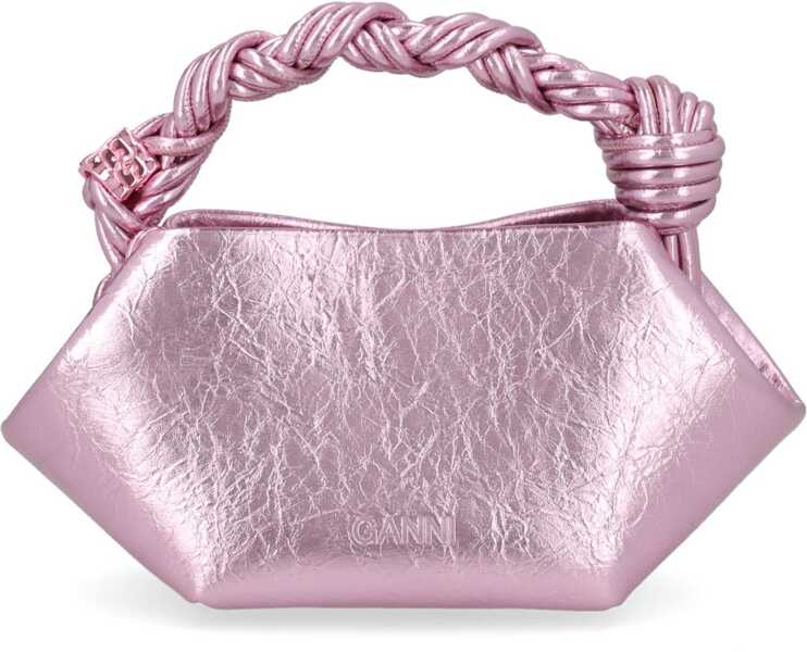 Genti de mana Ganni Mini Bou Bag PINK Femei (BM 19725578) 3