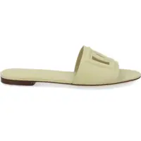 Balerini Slide Sandal With Logo Femei