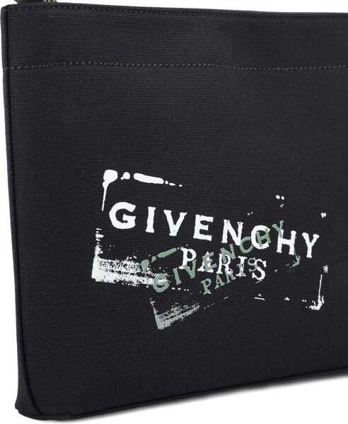 Genti de mana Givenchy Clutch Bag With Logo BLACK Barbati (BM 19725677) 4