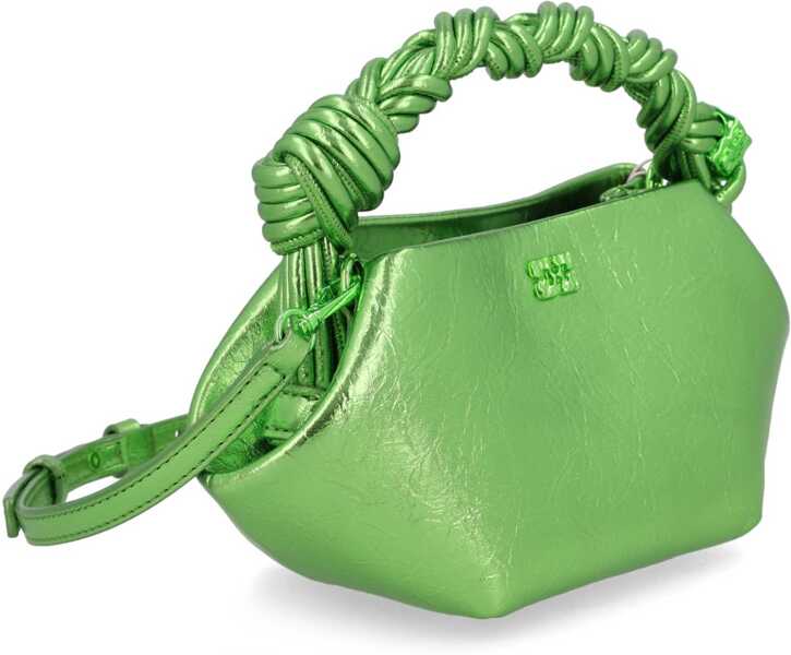 Genti de mana Ganni Mini Bou Bag GREEN Femei (BM 19725686) 2