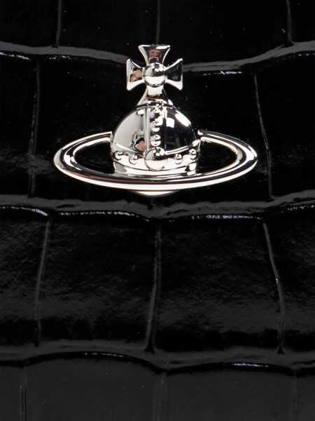 Portofele Vivienne Westwood Card Holder With Orb Detail BLACK Femei (BM 19725689) 4