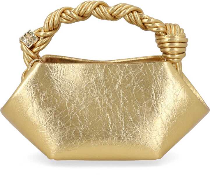 Genti de mana Ganni Mini Bou Bag GOLD Femei (BM 19725698) 3