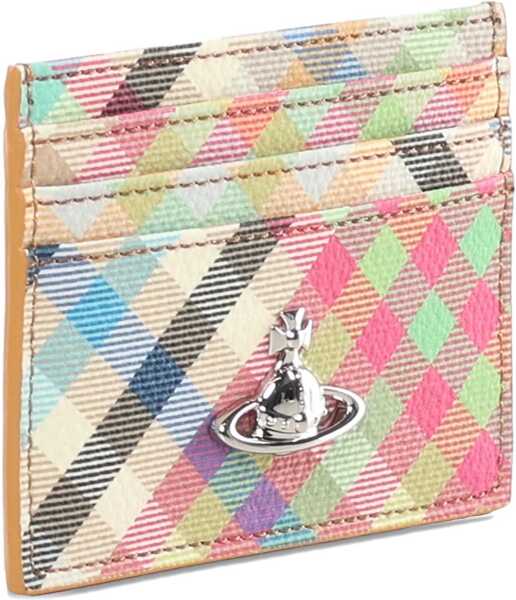 Portofele Vivienne Westwood Flat Card Holder MULTICOLOUR Femei (BM 19725704) 3
