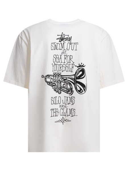 Tricouri STSSY T-shirts White Barbati (BM 19725774) 2