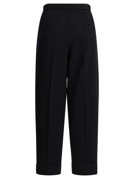 Pantaloni casual Max Mara Trousers Blue Femei (BM 19725831) 2