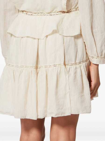 Rochii elegante ISABEL MARANT ETOILE Dresses Beige Femei (BM 19725834) 4