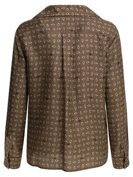 Camasi office Max Mara Shirts Brown Femei (BM 19725855) 2