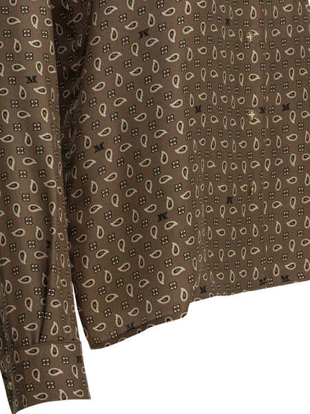 Camasi office Max Mara Shirts Brown Femei (BM 19725855) 4