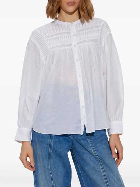 Camasi office ISABEL MARANT ETOILE Shirts White Femei (BM 19725858) 3