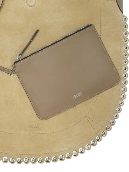 Genti de umar Isabel Marant Borsa a spalla Oskan Hobo Soft media Beige Femei (BM 19725873) 3