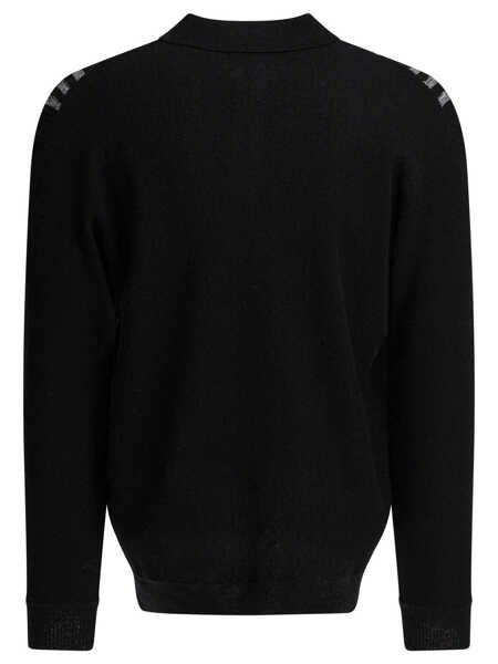 Pulovere casual Beams Plus Knitwear Black Barbati (BM 19725912) 2