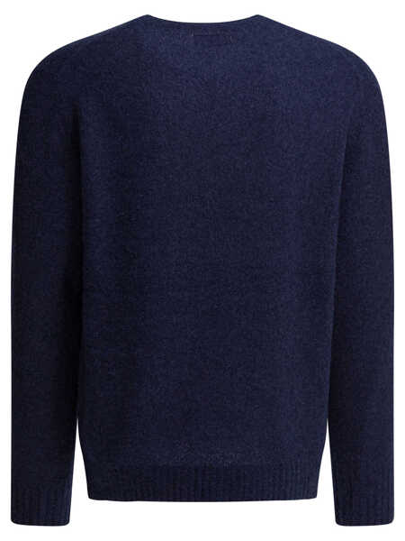 Pulovere casual Beams Plus Knitwear Blue Barbati (BM 19725915) 2