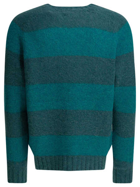 Pulovere casual Beams Plus Knitwear Blue Barbati (BM 19725921) 2