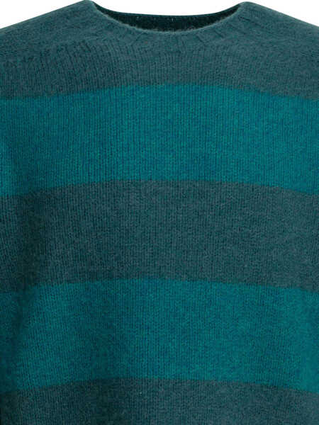 Pulovere casual Beams Plus Knitwear Blue Barbati (BM 19725921) 3