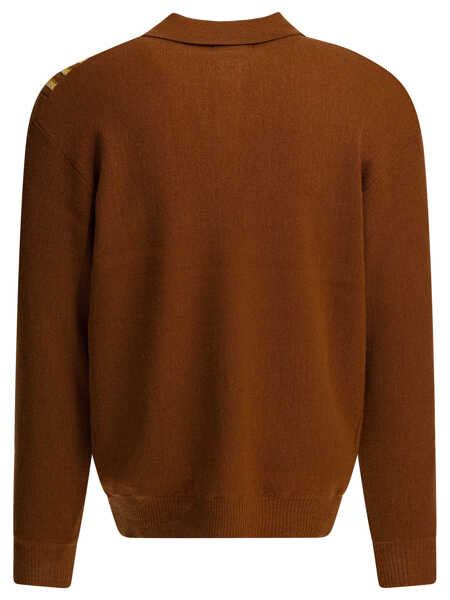 Pulovere casual Beams Plus Knitwear Brown Barbati (BM 19725930) 2