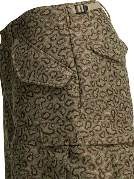 Pantaloni casual Beams Plus Trousers Beige Barbati (BM 19725936) 4