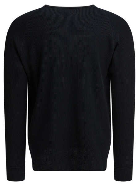 Tricouri Beams Plus T-shirt Crew Thermal 30 Black Barbati (BM 19725939) 2