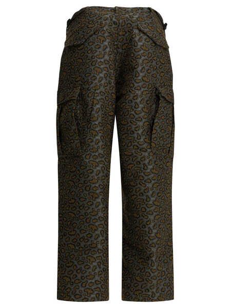 Pantaloni casual Beams Plus Trousers Brown Barbati (BM 19725948) 2