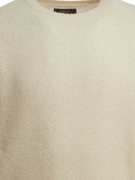 Pulovere casual Beams Plus Knitwear White Barbati (BM 19725957) 3