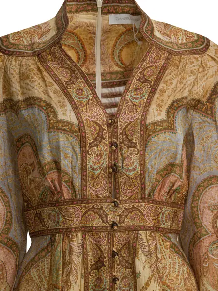 Rochii elegante ZIMMERMANN Dresses Yellow Femei (BM 19726005) 4