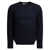Givenchy Sweater with embroidered logo Blue