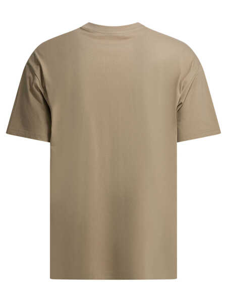 Tricouri Givenchy Givenchy Paris T-shirt Beige Barbati (BM 19726122) 2