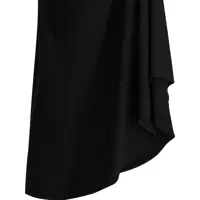 Fuste Dama - Fuste casual Givenchy Draped crepe cady midi skirt Black Femei (BM 19726125) - B-mall.ro
