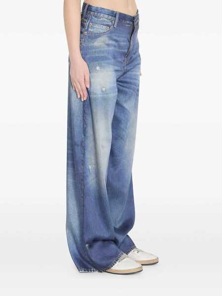 Blugi drepti Golden Goose Jeans Blue Femei (BM 19726224) 3