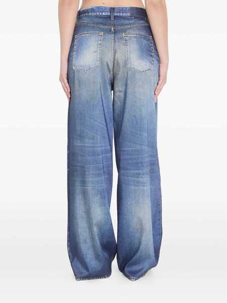 Blugi drepti Golden Goose Jeans Blue Femei (BM 19726224) 4