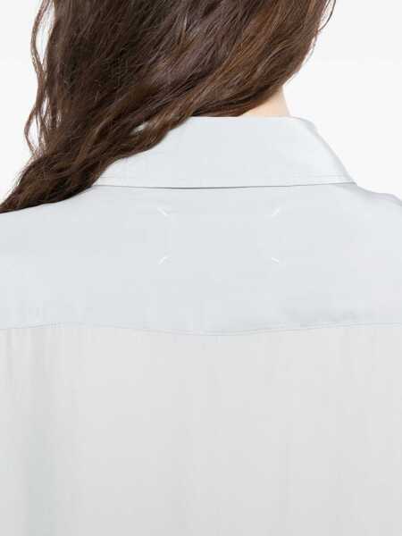 Camasi office Maison Margiela Shirts Grey Femei (BM 19726350) 5