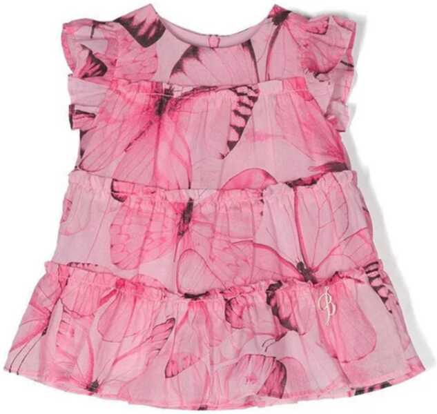 Rochii casual Blumarine Print Dress PINK Fete (BM 19726373) 2