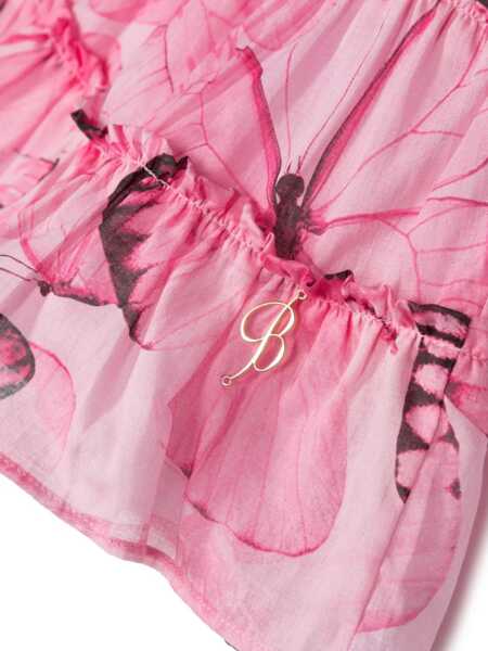 Rochii casual Blumarine Print Dress PINK Fete (BM 19726373) 3