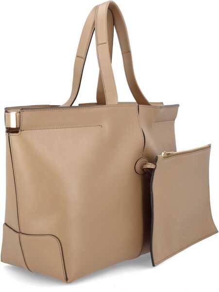 Genti de mana TODS Bag Folio BEIGE Femei (BM 19726397) 2