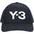 Y-3 Baseball Hat With Logo BLACK